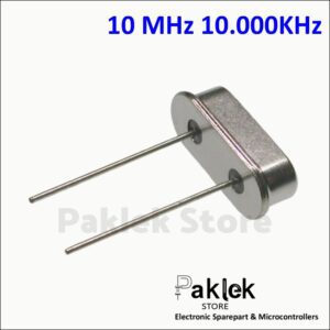 Crystal Oscillator 10MHz 2 Kaki DIP – XTAL Kristal 10 MHz Metal Can | Paklek Store