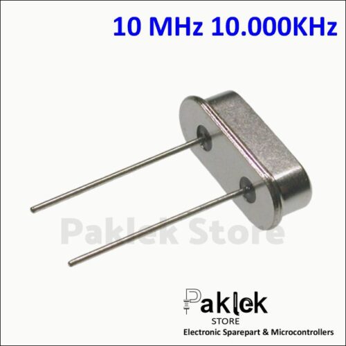 Crystal Oscillator 10MHz 2 Kaki DIP – XTAL Kristal 10 MHz Metal Can | Paklek Store