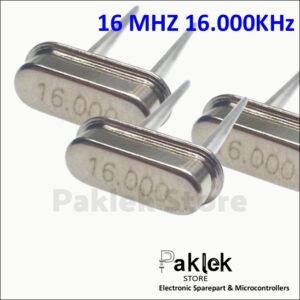 Kristal Oscillator 16MHz DIP – XTAL 16.000 KHz Metal Can HC-49/U | Paklek Store