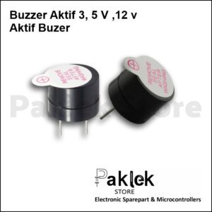 Buzzer Aktif DC 3V 5V 12V Mini Piezo Suara Keras – Paklek Store
