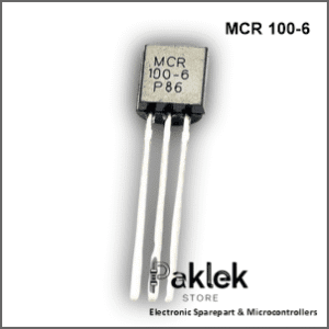 SCR MCR100-6 0.8A 400V TO-92 Silicon Controlled Rectifier – Paklek Store
