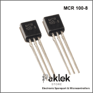 SCR MCR100-8 0.8A 600V TO-92 – Silicon Controlled Rectifier – Paklek Store