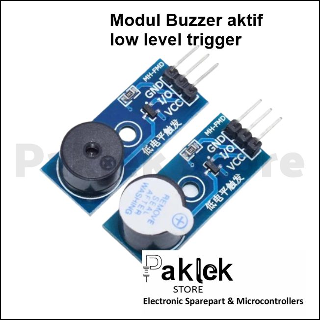 Modul Active Buzzer – Buzer Aktif Low Level Trigger – Alarm Arduino ...