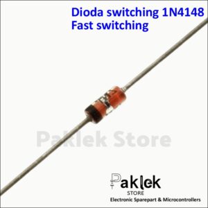 Dioda 1N4148 Signal Switching Fast Switching 100V 300mA DIP | Paklek Store