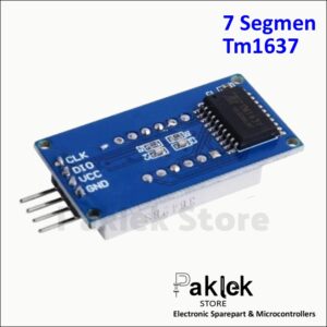 TM1637 4 Digit 7 Segment LED Display Modul Merah Arduino Microcontroller | Paklek Store - Gambar 2