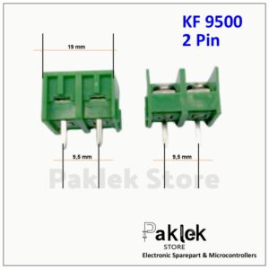 Terminal Block KF9500 2P / 3P / 4P Pitch 9.5mm Warna Hijau | Paklek Store - Gambar 3