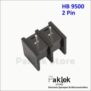 Terminal Block HB9500 2P / 3P / 4P / 5P / 6P Pitch 9.5mm Warna Hitam | Paklek Store - Gambar 4
