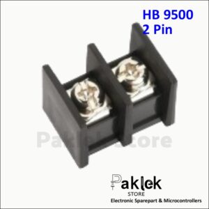 Terminal Block HB9500 2P / 3P / 4P / 5P / 6P Pitch 9.5mm Warna Hitam | Paklek Store - Gambar 5