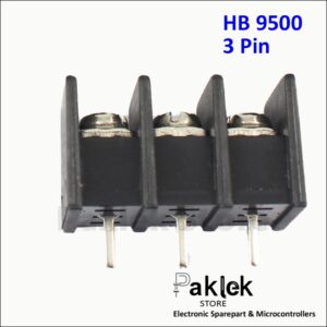 Terminal Block HB9500 2P / 3P / 4P / 5P / 6P Pitch 9.5mm Warna Hitam | Paklek Store - Gambar 6