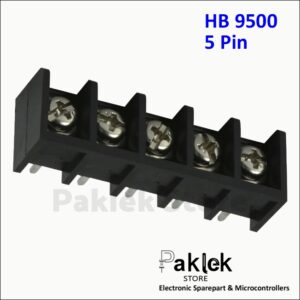 Terminal Block HB9500 2P / 3P / 4P / 5P / 6P Pitch 9.5mm Warna Hitam | Paklek Store - Gambar 8