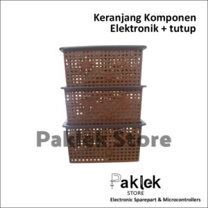 Keranjang Komponen Elektronik Mini + Tutup | Organizer PCB, Relay, IC | Paklek Store - Gambar 5