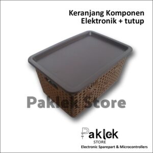 Keranjang Komponen Elektronik Mini + Tutup | Organizer PCB, Relay, IC | Paklek Store - Gambar 4
