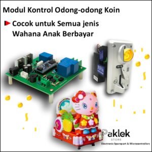 Modul Kontrol Odong-Odong Koin Otomatis dengan Timer & Relay | Paklek Store