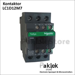 LC1D12M7 Schneider Electric Kontaktor 3 Pole 12A Coil 220V AC Original | Paklek Store