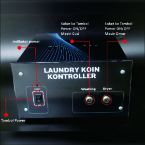 Laundry Koin Kontroller – Pengendali Otomatis Mesin Cuci & Pengering | Sistem Pembayaran Koin Laundry Otomatis - Gambar 2