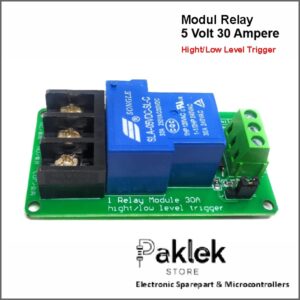 Relay Module 5V 1 Way 30A Optocoupler Isolation | Paklek Store